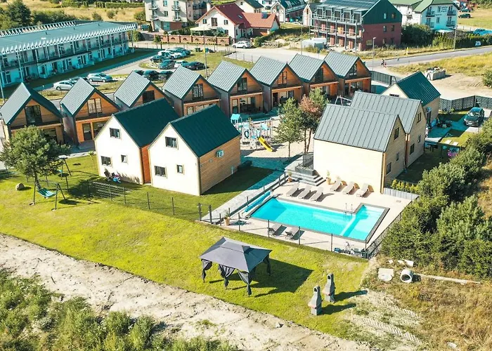 شاليه Hustawka I Hamak - Z Basenem Nad Morzem *