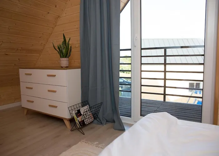 شاليه Hustawka I Hamak - Z Basenem Nad Morzem أوستكا