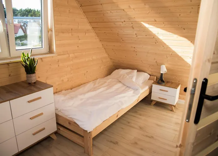 شاليه Hustawka I Hamak - Z Basenem Nad Morzem *